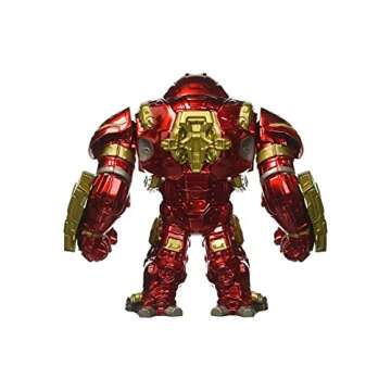 Marvel Avengers: Age of Ultron - 6" Hulkbuster & 2" Iron Man (M132) Metals Die-Cast Collectible Toy Figure, Red