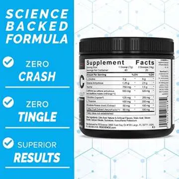 PEScience Prolific Pre Workout Powder - Energy & Performance
