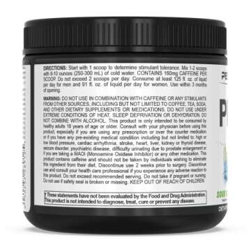 PEScience Prolific Pre Workout Powder - Energy & Performance
