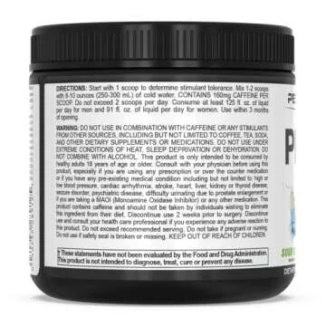 PEScience Prolific Pre Workout Powder - Energy & Performance
