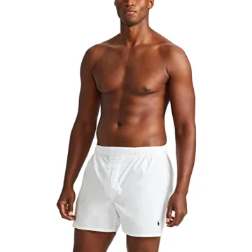 POLO Ralph Lauren Classic Fit Cotton Woven Boxers 3-Pack