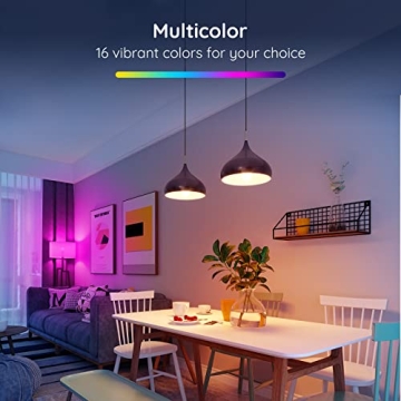 Govee RGB Color Changing Light Bulbs with Remote Control