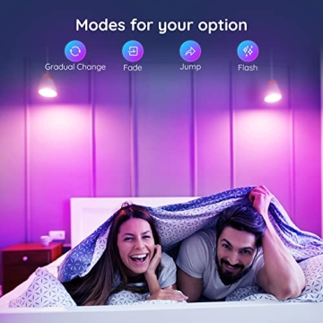 Govee RGB Color Changing Light Bulbs with Remote Control
