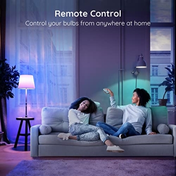 Govee RGB Color Changing Light Bulbs with Remote Control