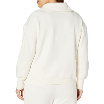 Shop The Drop Women's Half Zip Fleece Sweatshirt