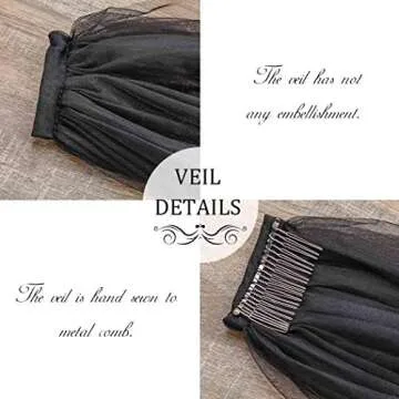 Unsutuo 118 Inch Wedding Veil with Rhinestones Comb