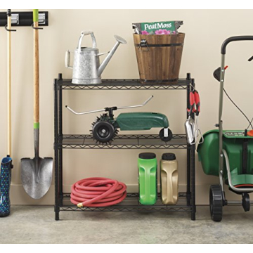 Whitmor 3-Wire Shelving Unit for Home Office & More