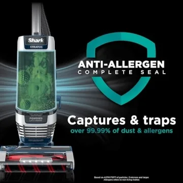 Shark Stratos Upright Vacuum DuoClean HairPro Odor Neutralizer