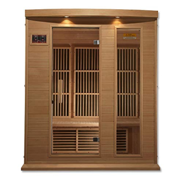 DYNAMIC SAUNAS Maxxus 3 Person Infrared Sauna for Home Use