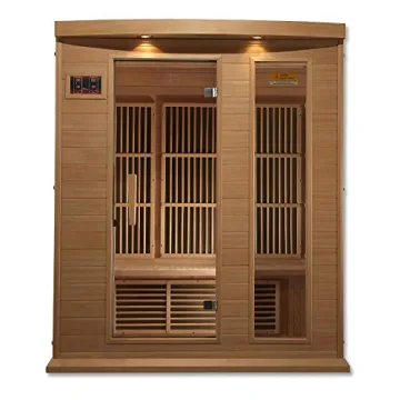 DYNAMIC SAUNAS Maxxus 3 Person Infrared Sauna for Home Use