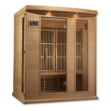 DYNAMIC SAUNAS Maxxus 3 Person Infrared Sauna for Home Use