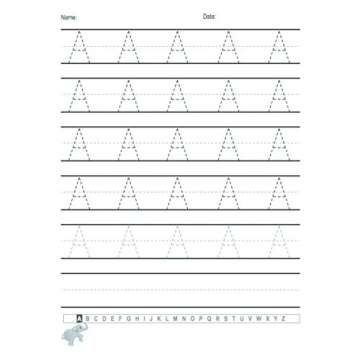 Trace Letters: Alphabet Handwriting Practice workbook for kids: Preschool writing Workbook with Sight words for Pre K, Kindergarten and Kids Ages 3-5. ABC print handwriting book