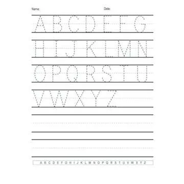 Trace Letters: Alphabet Handwriting Practice workbook for kids: Preschool writing Workbook with Sight words for Pre K, Kindergarten and Kids Ages 3-5. ABC print handwriting book