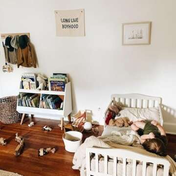 CHTech Long Live Boyhood Banner Wall Flag Wall Art for Nursery Modern Kids Room Decor Kids Banner