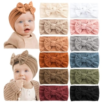 Super Stretchy Nylon Hairbands for Baby Girls
