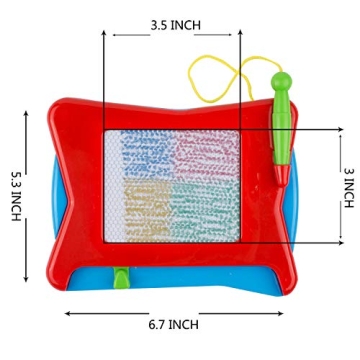 16-Pack Mini Magnetic Drawing Board - Fun Doodle Set