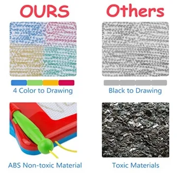 16-Pack Mini Magnetic Drawing Board - Fun Doodle Set