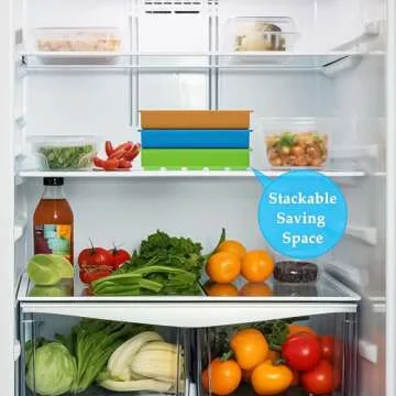 Ice Cube Tray, 3 Pack Silicone Ice Tray Easy-Release Flexible 15 Ice Cube Molds, Stackable Ice Trays for Freezer, Ice Cube Size 1.2 IN for Cocktail, Whiskey, Juice, Baby Food, BPA Free