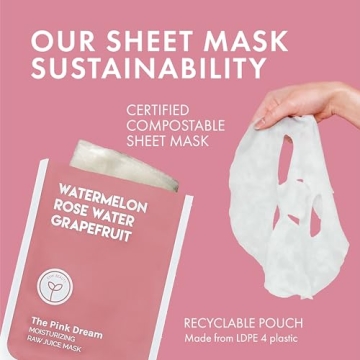 Hydrating Vegan Sheet Mask for Glowing Skin