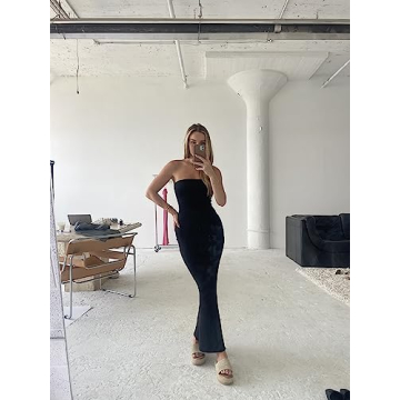 Almere Body Shaping Strapless Maxi Dress - Chic and Comfortable