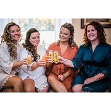 Personalized Silk Robes - Unique Bridesmaid Gifts