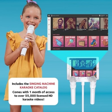 Singing Machine Portable Karaoke Machine for All Ages