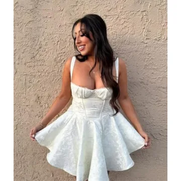 Sweetheart Cocktail Dresses with Bows for Teens 2025