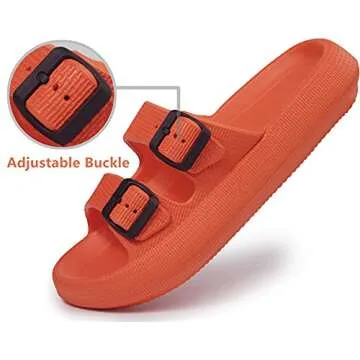 Comfortable Women Pillow Slippers for Home and Beach