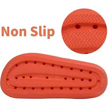Comfortable Women Pillow Slippers for Home and Beach