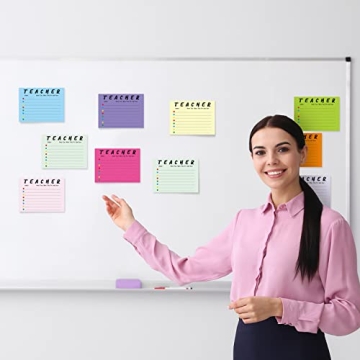 Colorful 9 Pack Teacher Notepads for Organization Gifts