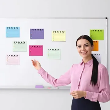 Colorful 9 Pack Teacher Notepads for Organization Gifts