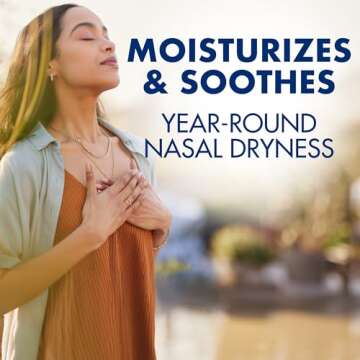 Arm & Hammer Simply Saline Moisturize & Soothe Nasal Mist - Drug-Free Relief for Dry Nose, 3 Pack