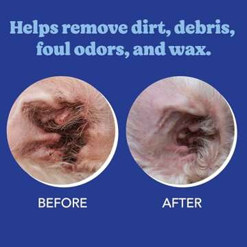 ANGELS' EYES Ear Wipes for Dogs & Cats - 100ct