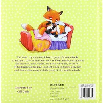 Kiss Those Toes – Interactive Bedtime Story Board Book for Babies – Educational Rhyming Story En...