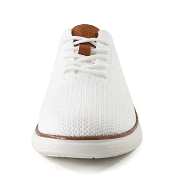 VILOCY Men's Lightweight Dress Sneakers - Casual Oxfords