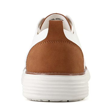 VILOCY Men's Lightweight Dress Sneakers - Casual Oxfords