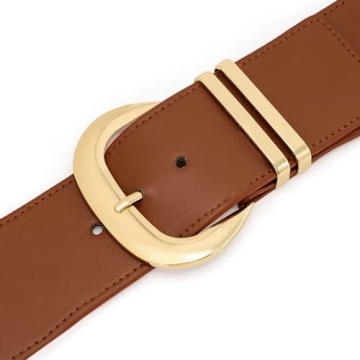 Stylish WHIPPY Women Wide Elastic Waist Belt for Dresses