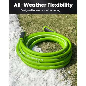 RAINPOINT Garden Hose 50ft - Kink-Free, Lightweight & Durable