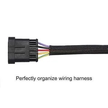 50ft PET Expandable Braided Sleeve - Durable Cable Protection
