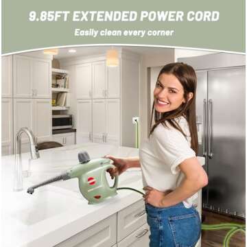 Outspurge Handheld Steam Cleaner for Versatile Home Use