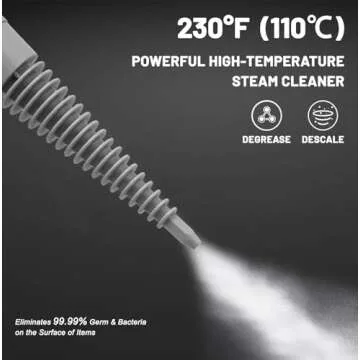 Outspurge Handheld Steam Cleaner for Versatile Home Use