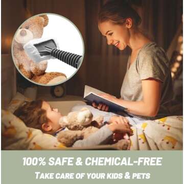 Outspurge Handheld Steam Cleaner for Versatile Home Use