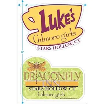 Popfunk Gilmore Girls Luke's Diner Adult T Shirt & (XX-Large) Athletic Heather