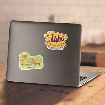 Popfunk Gilmore Girls Luke's Diner Adult T Shirt & (XX-Large) Athletic Heather