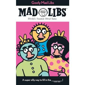 Goofy Mad Libs Fun Learning Word Game for Kids