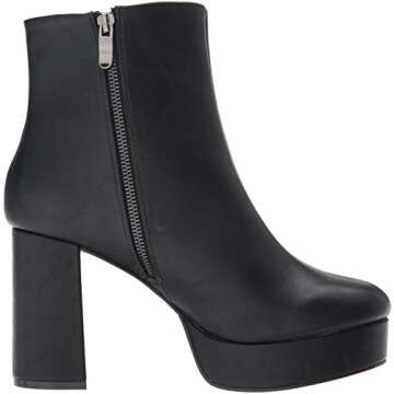 Chinese Laundry Women's Nenna Boot, Black Smooth, 8 M US
