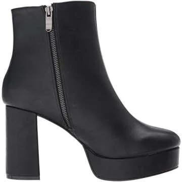 Chinese Laundry Women's Nenna Boot, Black Smooth, 8 M US