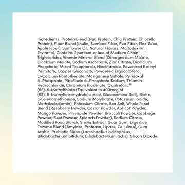 Reignite Wellness by JJ Virgin | Vanilla Plant-Based All-in-One Shake | Plant Protein Powder, Vitamins, Minerals, Greens & Aminos | 22g of Chia, Chlorella & Pea Protein Shake | 30 Servings