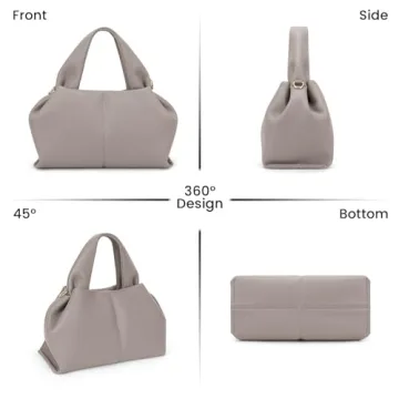 Stylish JQWYGB Mini Cloud Pouch Handbag for Every Occasion