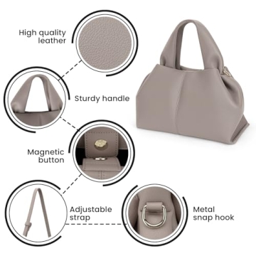 Stylish JQWYGB Mini Cloud Pouch Handbag for Every Occasion